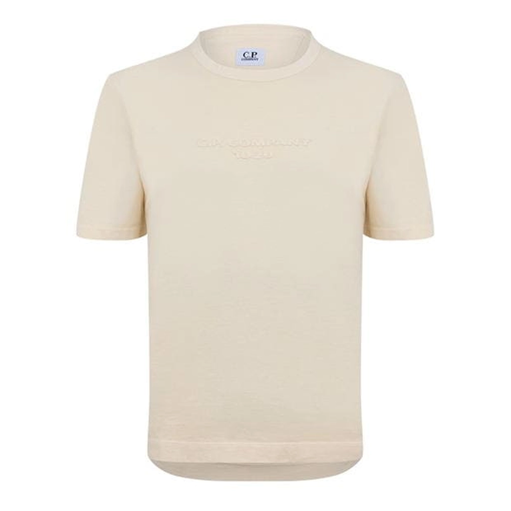 CP Company CP Logo T-Shirt Sn42 - Beige